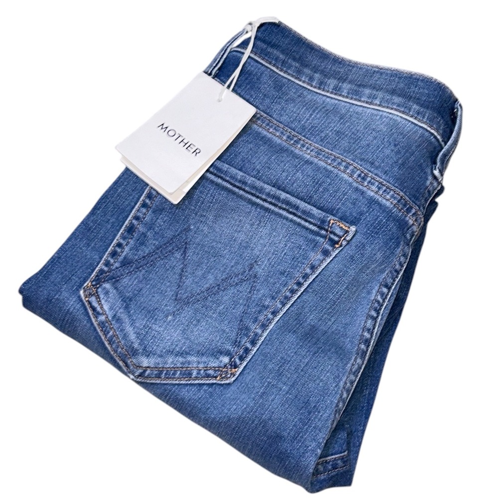 MOTHER Blue Ankle & Cropped Jeans